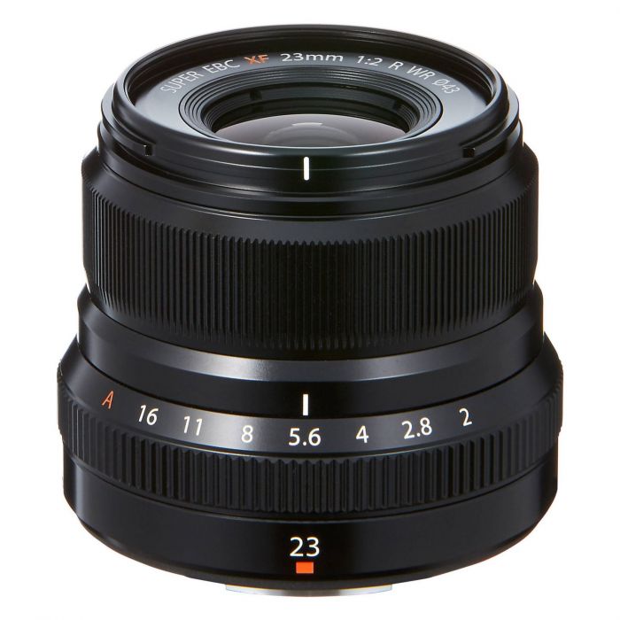 Fujifilm 23mm f2 xf r wr black
