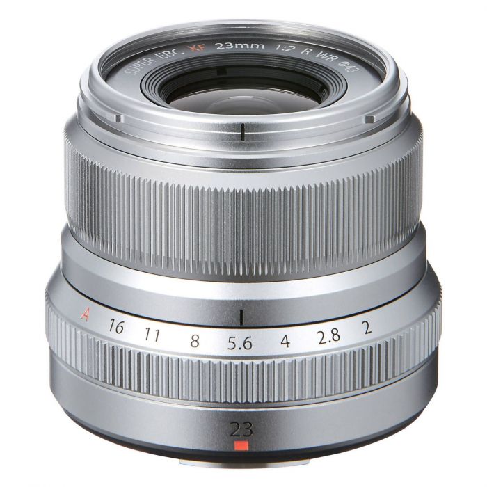 Fujifilm 23mm f2 xf r wr silver