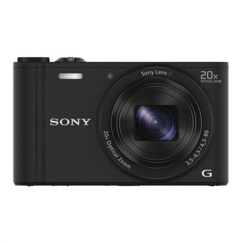 Sony-Cyber-Shot-WX350-Black - Front