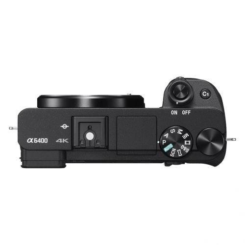Sony A6400 ILCE6400B Top