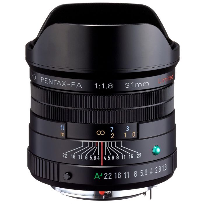 Pentax 31mm F1.8 HD FA Limited Black