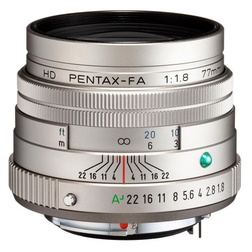 Pentax 77mm F1.8 HD FA Limited - Silver