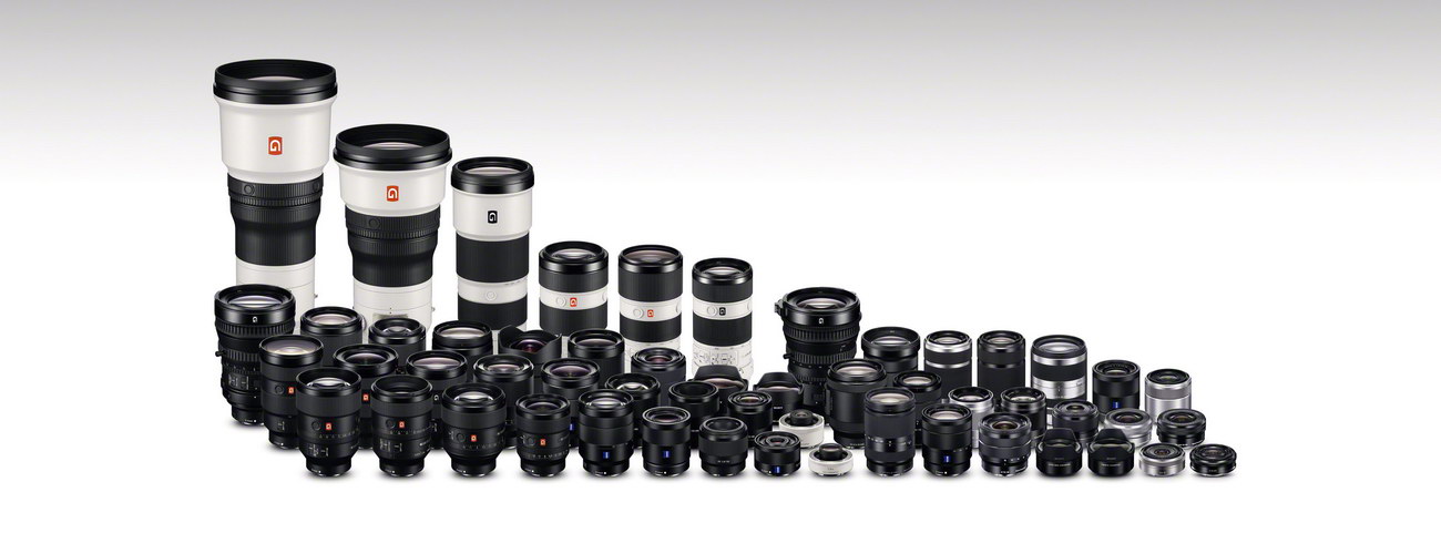 Sony Lenses Banner