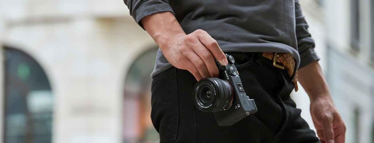 Sony Mirrorless Cameras Banner