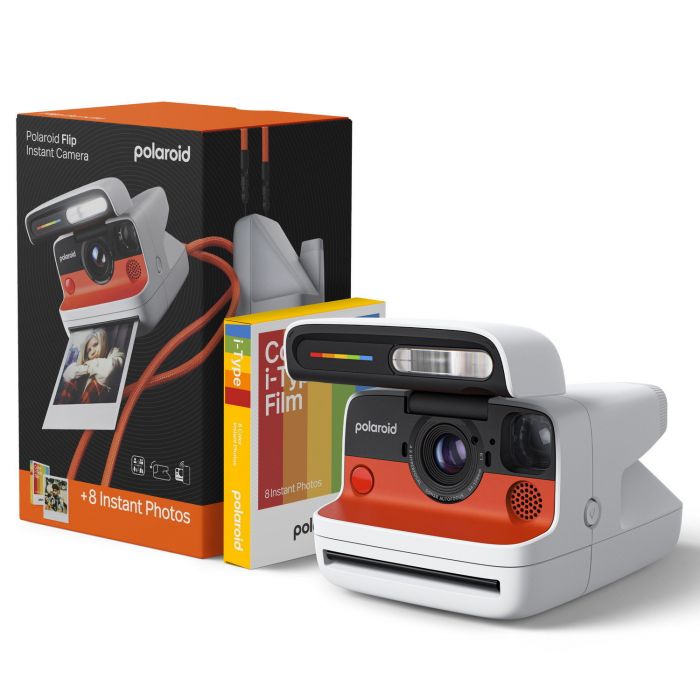 Polaroid Flip White Instant Camera with film